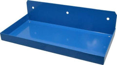 Triton - 12" Long Blue Pegboard Shelf - For Use with DuraBoards/Pegboards - All Tool & Supply