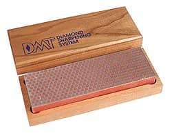 DMT - 6" Long x 2" Wide x 3/4" Thick, Diam ond Sharpening Stone - Rectangle, 600 Grit, Fine Grade - All Tool & Supply