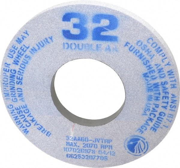 Norton - 12" Diam x 5" Hole x 1" Thick, J Hardness, 60 Grit Surface Grinding Wheel - Aluminum Oxide, Type 1, Medium Grade, 2,070 Max RPM, Vitrified Bond, No Recess - All Tool & Supply