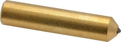 Norton - 1/4 Carat Single Point Diamond Dresser - 2" Long x 7/16" Shank Diam - All Tool & Supply