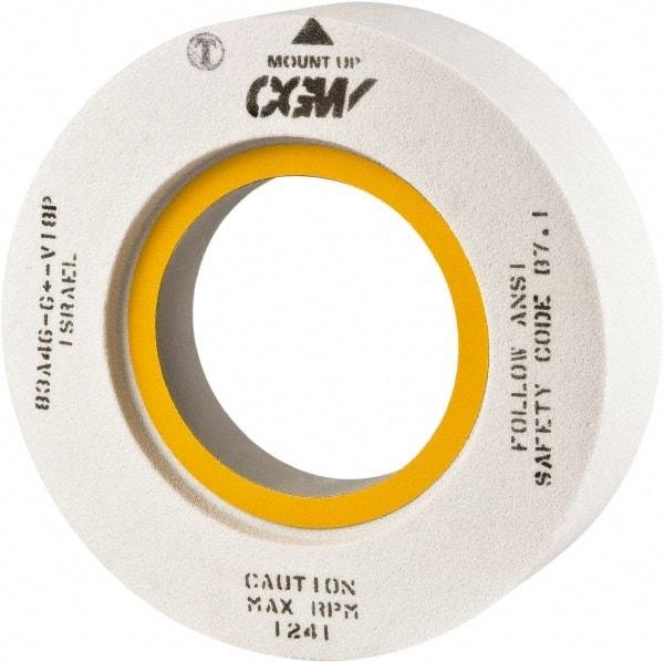 Camel Grinding Wheels - 20" Diam x 8" Hole x 2" Thick, J Hardness, 36 Grit Surface Grinding Wheel - Aluminum Oxide, Type 7, Medium Grade, Vitrified Bond, Two-Side Recess - All Tool & Supply