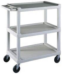 Lakeside - 300 Lb Capacity, 17-1/8" Wide x 32-1/2" Long x 34-7/8" High Standard Utility Cart - All Tool & Supply