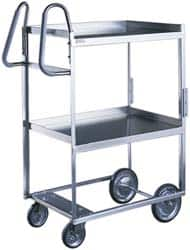 Lakeside - 300 Lb Capacity, 19" Wide x 31-1/8" Long x 34-1/8" High Ergonomic Utility Cart - All Tool & Supply