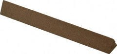 Norton - 4" Long x 1/2" Wide x 1/2" Thick, Aluminum Oxide Sharpening Stone - Triangle, Medium Grade - All Tool & Supply