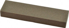 Norton - 4" Long x 1" Wide x 1/2" Thick, Aluminum Oxide Sharpening Stone - Rectangle, Coarse Grade - All Tool & Supply