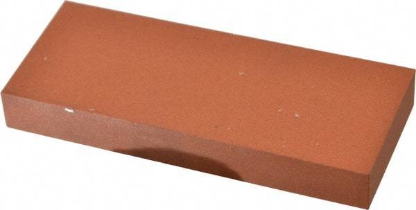 Norton - 5" Long x 2" Wide x 5/8" Thick, Aluminum Oxide Sharpening Stone - Rectangle, Fine Grade - All Tool & Supply