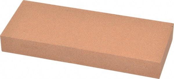 Norton - 5" Long x 2" Wide x 5/8" Thick, Aluminum Oxide Sharpening Stone - Rectangle, Medium Grade - All Tool & Supply