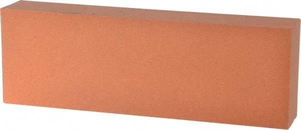 Norton - 6" Long x 2" Wide x 1" Thick, Aluminum Oxide Sharpening Stone - Rectangle, Fine Grade - All Tool & Supply