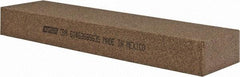 Norton - 8" Long x 2" Wide x 1" Thick, Aluminum Oxide Sharpening Stone - Rectangle, Coarse Grade - All Tool & Supply