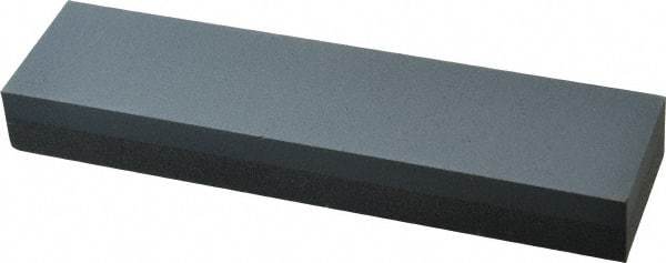 Norton - 8" Long x 2" Wide x 1" Thick, Silicon Carbide Sharpening Stone - Rectangle, Coarse, Fine Grade - All Tool & Supply