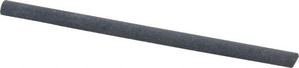 Value Collection - Half Round, Silicon Carbide, Toolroom Finishing Stick - 4" Long x 1/4" Wide, Medium Grade - All Tool & Supply