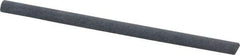 Value Collection - Half Round, Silicon Carbide, Toolroom Finishing Stick - 4" Long x 1/4" Wide, Medium Grade - All Tool & Supply