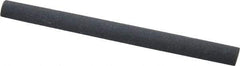 Value Collection - Half Round, Silicon Carbide, Toolroom Finishing Stick - 4" Long x 3/8" Wide, Medium Grade - All Tool & Supply