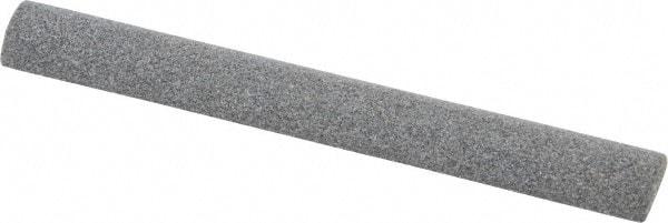 Value Collection - Half Round, Silicon Carbide, Toolroom Finishing Stick - 4" Long x 1/2" Wide, Coarse Grade - All Tool & Supply