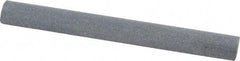 Value Collection - Half Round, Silicon Carbide, Toolroom Finishing Stick - 4" Long x 1/2" Wide, Medium Grade - All Tool & Supply