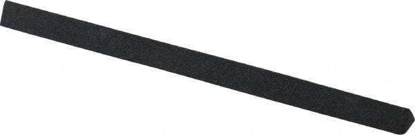 Value Collection - Three Square, Silicon Carbide, Toolroom Finishing Stick - 4" Long x 1/4" Wide, Medium Grade - All Tool & Supply