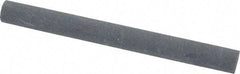 Value Collection - Round, Silicon Carbide, Toolroom Finishing Stick - 4" Long x 3/8" Wide, Fine Grade - All Tool & Supply