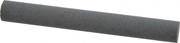 Value Collection - Round, Silicon Carbide, Toolroom Finishing Stick - 4" Long x 1/2" Wide, Fine Grade - All Tool & Supply