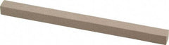 Value Collection - Square, Aluminum Oxide, Toolroom Finishing Stick - 4" Long x 1/4" Wide x 1/4" Thick, Fine Grade - All Tool & Supply