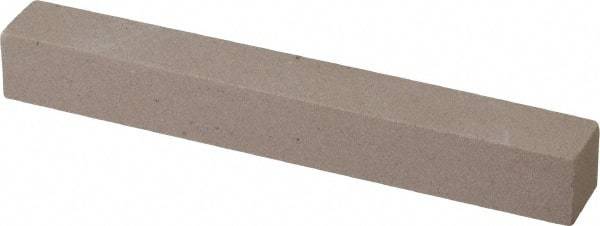 Value Collection - Square, Aluminum Oxide, Toolroom Finishing Stick - 4" Long x 1/2" Wide x 1/2" Thick, Fine Grade - All Tool & Supply