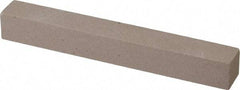 Value Collection - Square, Aluminum Oxide, Toolroom Finishing Stick - 4" Long x 1/2" Wide x 1/2" Thick, Fine Grade - All Tool & Supply