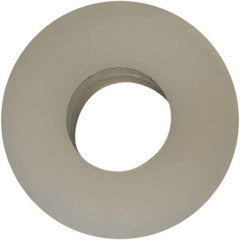 Made in USA - #6 Screw, Grade 6/6 Nylon Standard Flat Washer - 3.56mm ID x 5/16" OD, 1.57mm Thick - All Tool & Supply