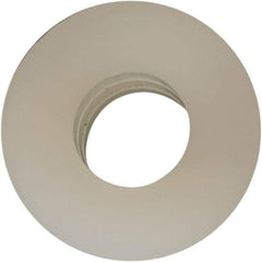 Made in USA - #8 Screw, Grade 6/6 Nylon Standard Flat Washer - 4.34mm ID x 3/8" OD, 3.18mm Thick - All Tool & Supply