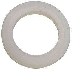 Made in USA - 1/2" Screw, Grade 6/6 Nylon Standard Flat Washer - 12.83mm ID x 3/4" OD, 2.36mm Thick - All Tool & Supply