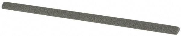 Value Collection - Half Round, Aluminum Oxide, Toolroom Finishing Stick - 4" Long x 1/4" Wide, Medium Grade - All Tool & Supply