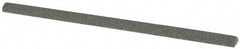 Value Collection - Half Round, Aluminum Oxide, Toolroom Finishing Stick - 4" Long x 1/4" Wide, Medium Grade - All Tool & Supply