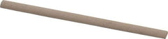 Value Collection - Half Round, Aluminum Oxide, Toolroom Finishing Stick - 4" Long x 1/4" Wide, Fine Grade - All Tool & Supply