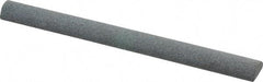 Value Collection - Half Round, Aluminum Oxide, Toolroom Finishing Stick - 4" Long x 3/8" Wide, Coarse Grade - All Tool & Supply