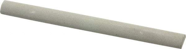 Value Collection - Half Round, Aluminum Oxide, Toolroom Finishing Stick - 4" Long x 3/8" Wide, Fine Grade - All Tool & Supply