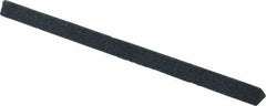 Value Collection - Three Square, Aluminum Oxide, Toolroom Finishing Stick - 4" Long x 1/4" Wide, Coarse Grade - All Tool & Supply