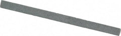 Value Collection - Three Square, Aluminum Oxide, Toolroom Finishing Stick - 4" Long x 1/4" Wide, Medium Grade - All Tool & Supply