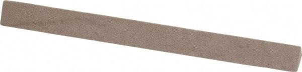 Value Collection - Three Square, Aluminum Oxide, Toolroom Finishing Stick - 4" Long x 3/8" Wide, Fine Grade - All Tool & Supply