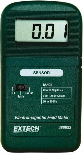 Extech - 30 to 300 Hz, LCD Display, EMF and ELF Meter - All Tool & Supply