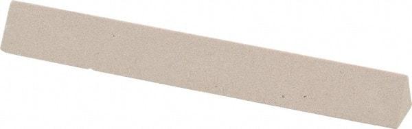 Value Collection - Three Square, Aluminum Oxide, Toolroom Finishing Stick - 4" Long x 1/2" Wide, Fine Grade - All Tool & Supply