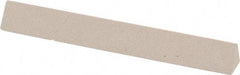 Value Collection - Three Square, Aluminum Oxide, Toolroom Finishing Stick - 4" Long x 1/2" Wide, Fine Grade - All Tool & Supply