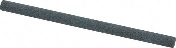 Value Collection - Round, Aluminum Oxide, Toolroom Finishing Stick - 4" Long x 1/4" Wide, Coarse Grade - All Tool & Supply