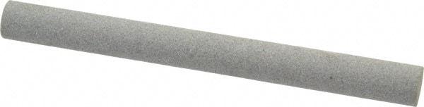 Value Collection - Round, Aluminum Oxide, Toolroom Finishing Stick - 4" Long x 3/8" Wide, Medium Grade - All Tool & Supply