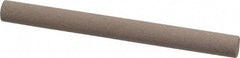 Value Collection - Round, Aluminum Oxide, Toolroom Finishing Stick - 4" Long x 3/8" Wide, Fine Grade - All Tool & Supply