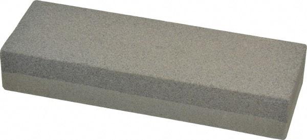 Value Collection - 6" Long x 2" Wide x 1" Thick, Aluminum Oxide Sharpening Stone - Rectangle, 120/240 Grit, Fine, Very Fine Grade - All Tool & Supply