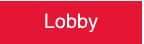 NMC - Lobby, 10" Wide x 3" High, Plastic Sign - English, White on Red, Wall Mount - All Tool & Supply