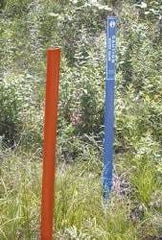 NMC - Blue Marking Post - 48" Overall Height - All Tool & Supply