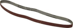 Tru-Maxx - 1/2" Wide x 24" OAL, 240 Grit, Aluminum Oxide Abrasive Belt - Aluminum Oxide, Very Fine, Coated - All Tool & Supply