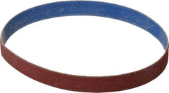 Norton - 1/2" Wide x 12" OAL, 80 Grit, Ceramic Abrasive Belt - Ceramic, Medium, Coated, Y Weighted Cloth Backing, Series R981 - All Tool & Supply