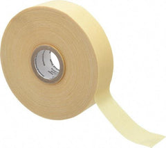 3M - 1" x 110', Yellow Cotton Cloth Electrical Tape - Series 2520, 8 mil Thick, 800 V/mil Dielectric Strength, 50 Lb./Inch Tensile Strength - All Tool & Supply