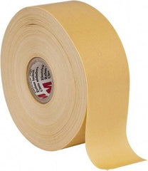 3M - 1-1/2" x 110', Yellow Cotton Cloth Electrical Tape - Series 2520, 8 mil Thick, 800 V/mil Dielectric Strength, 50 Lb./Inch Tensile Strength - All Tool & Supply