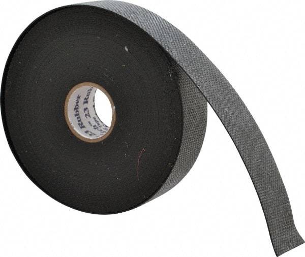 3M - 1" x 30', Black Polyester Film Electrical Tape - Series 23, 30 mil Thick, 800 V/mil Dielectric Strength, 8 Lb./Inch Tensile Strength - All Tool & Supply